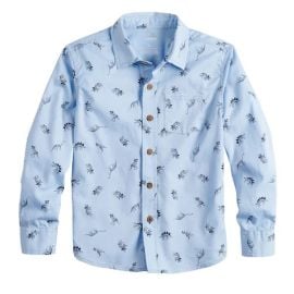 Dinosaur Print Button Down Shirt by SONOMA Goods for Life at Kohls