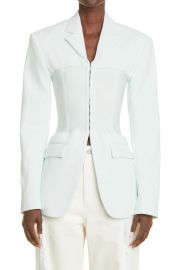 Dion Lee Corset Inset Blazer at Nordstrom