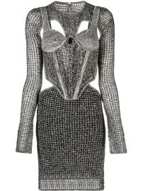 Dion Lee Crochet cut-out Dress - at Farfetch