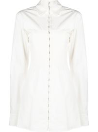 Dion Lee Hook Mini Shirt Dress - at Farfetch