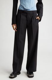 Dion Lee Mixed Media Hybrid Trousers at Nordstrom