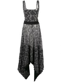 Dion Lee Pleated Lace Corset Dress - Farfetch at Farfetch