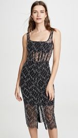 Dion Lee Vein Lace Corset Dress at Shopbop