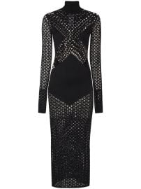 Dion Lee pointelle-knit Fitted Dress - at Farfetch