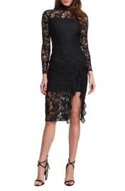 Dionne Long Sleeve Lace Cocktail Dress at Nordstrom