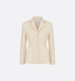 Dior 30 Montaigne Bar Jacket in White at Dior