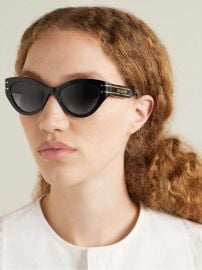 Dior B71 Cat Eye Acetate Sunglasses at Net a Porter