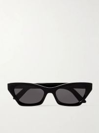 Dior DiorMidnight B1I cat eye acetate sunglasses at Net a Porter