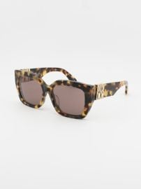 Dior MISSDIOR S2F 26D0 Sunglasses Havana Square Frame, Bordeaux Lenses at Poshmark
