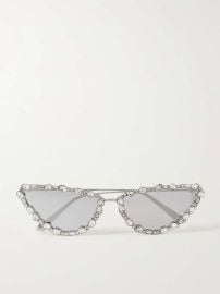 Dior Missdior B1U Cat Eye Sunglasses in Silver at Net a Porter