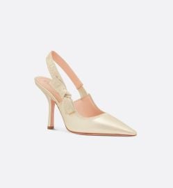 Dior Or J Adior Slingback Pumps at Dior