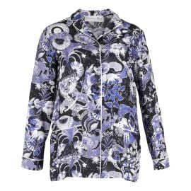 Dior Printed Silk Pajama Shirt at Vestiaire Collective