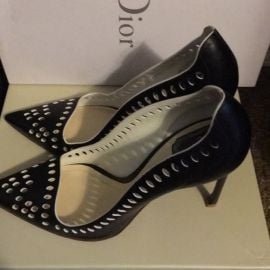 Dior Shoes Christian Dior Verso Laser Cut Pumps Sz 395 at Poshmark