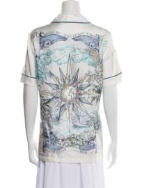 Dior Short Sleeve Pajam Shirt at The Real Real