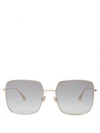 DiorStellaire1 square metal sunglasses by Dior at Matches