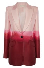 Dip Dye Wool & Silk Jacket by Alexander Mcqueen at Nordstrom