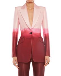 Dip Dye Wool & Silk Jacket by Alexander Mcqueen at Neiman Marcus