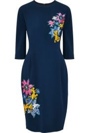 Disney Appliqued Crepe Dress by Mary Katrantzou at The Outnet