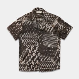 Distorted Houndstooth Top  at TODD PATRICK