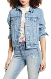 Distressed Denim Jacket at Nordstrom