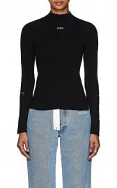 Distressed Rib-Knit Top by Off-White c o Virgil Abloh at Barneys