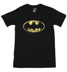 Distressed batman tee at Amazon