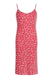 Ditsy Midi Slip Dress at Boohoo