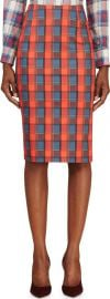 Djinn Plaid Pencil Skirt by Altuzarra at Altuzarra