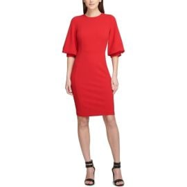 Dkny Dresses Dkny Crewneck Balloon Sleeve Dress at Poshmark