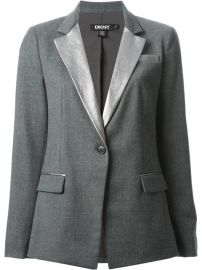 Dkny Metallic Lapel Blazer - Fashion Clinic at Farfetch