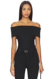 Dl1961 Off Shoulder Top In Black at Revolve