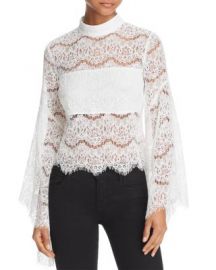 Do and Be Bell Sleeve Lace Top at Bloomingdales