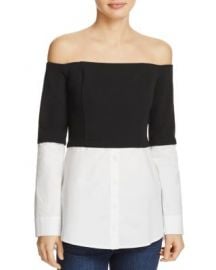 Do and Be Off-the-Shoulder Layered-Look Top at Bloomingdales