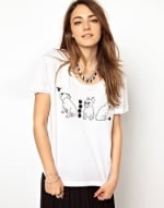 Dog graphic tee at ASOS at Asos