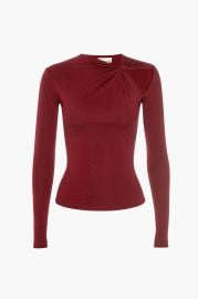 Doheny Top Syrah Viscose Jersey Mimchik MIMCHIK at Mimchik