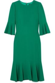 Dolce   Gabbana - Ruffled cady dress at Net A Porter