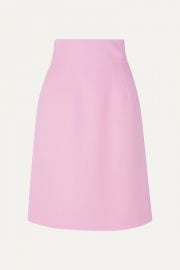 Dolce   Gabbana - Wool-crepe mini skirt at Net A Porter