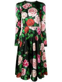 Dolce   Gabbana Floral Print Midi Dress - Farfetch at Farfetch