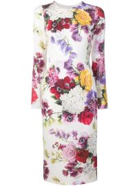 Dolce   Gabbana Floral Print Pencil Dress - Farfetch at Farfetch