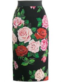 Dolce   Gabbana Floral Print Skirt - Farfetch at Farfetch