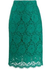 Dolce   Gabbana Lace Midi Skirt - Farfetch at Farfetch