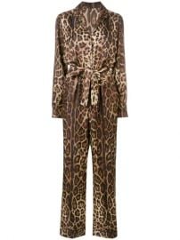 Dolce   Gabbana Leopard Print Jumpsuit - Farfetch at Farfetch