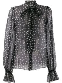 WornOnTV: Sharon’s black sheer polka dot blouse on The Talk | Sharon ...