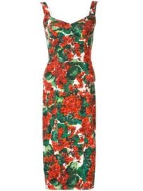 Dolce   Gabbana Portofino Print Cady Bustier Dress - Farfetch at Farfetch