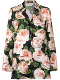 Dolce   Gabbana Rose Print Blouse - Farfetch at Farfetch