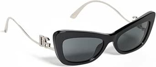 Dolce & Gabbana Women's 4467B Cat Eye Sunglasses at Amazon