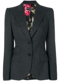 Dolce  amp  Gabbana Fitted Blazer  2 195 - Buy AW17 Online - Fast Delivery  Price at Farfetch