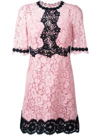 Dolce  amp  Gabbana Lace Dress at Farfetch