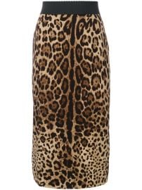 Dolce  amp  Gabbana Leopard Print Pencil Skirt  925 - Buy Online SS18 - Quick Shipping  Price at Farfetch