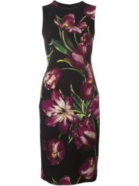 Dolce  amp  Gabbana Tulip Print Dress at Farfetch